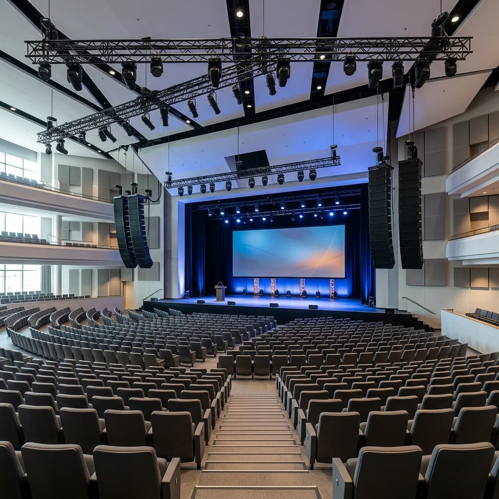 Corporate Event Hall Sound System: Professional Design