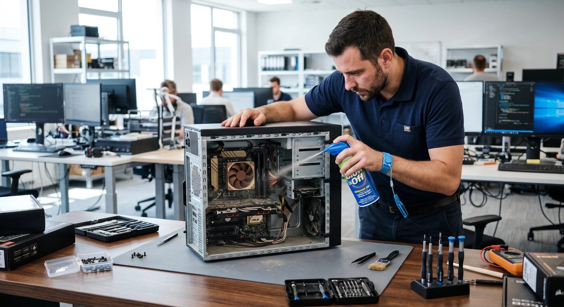 Hướng Dẫn Bảo Trì Máy Tính Định Kỳ Cho Doanh Nghiệp: Tiết Kiệm Chi Phí, Tránh Sự Cố