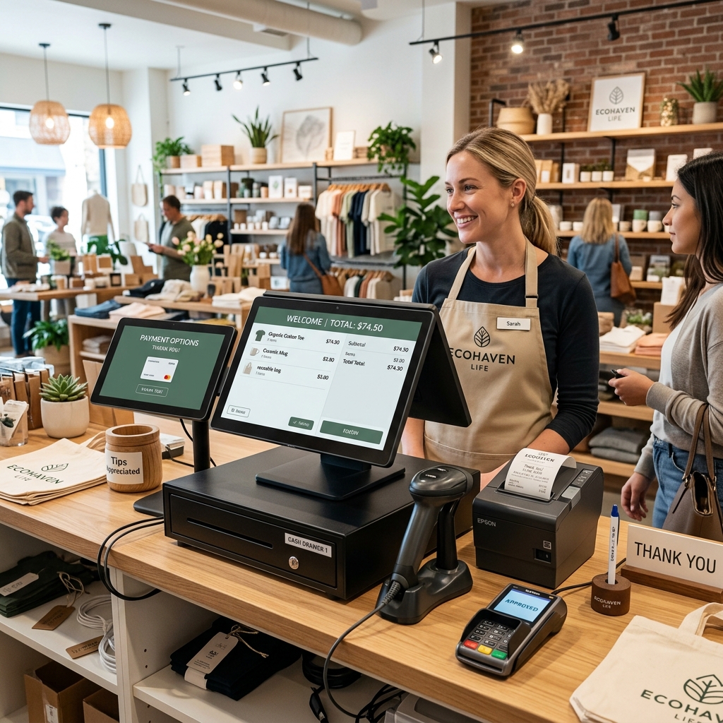 Retail Checkout Counter