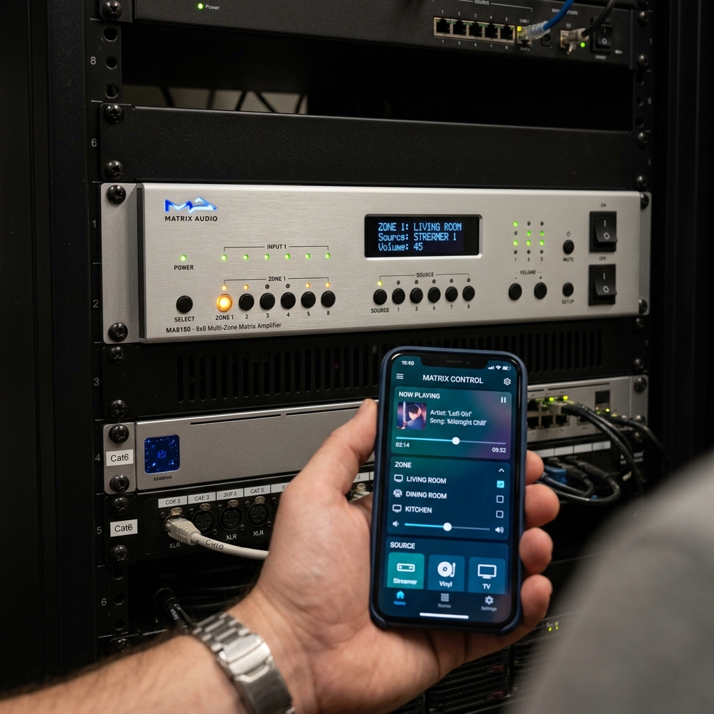 Matrix Amplifier and App Control